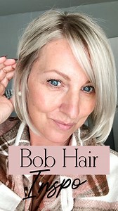 Hair days are the best!!! I love the quick gab session and fresh new color and cut…and yes I added a small bang!!! I may be regretting that decision in the near future…if you know you know!! #hairtherapy #hairmakeover #blondebob #over40hairstyle #shortandsassy #blondeisbest #hairdaysarethebestdays | Lindsay Hignett - Love this Girl