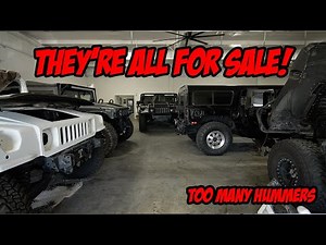 The Florida H1 Takeover — Over 50 Rare H1 Humvees All in One Location
