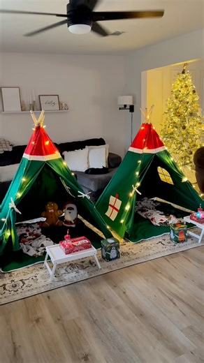 393 reactions · 60 shares | Christmas movie night set up with Christmas themed tents  Comment “SHOP” for the links ✨﫶 - - #christmas #christmastime #countdowntochristmas #christmaswithkids #christmasmovies #christmasmovie #christmasmovienight #kidsmovies #kidsmovienight | Megan Brown | Facebook