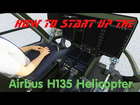 Microsoft Flight simulator 2020: How to start the Airbus H135 Helicopter