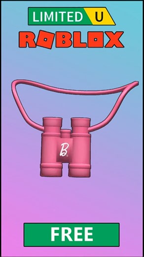 УСПЕЙ получить БЕСПЛАТНО💗Бинокль от Барби #roblox #роблокс #freeugc