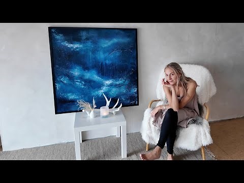 'Vintervatten' - Original painting by Jonna Jinton