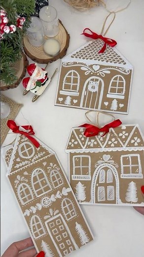 DIY de Natal - Decoração barata e fácil de fazer para árvore de Natal #decoraçãodenatal #diydenatal