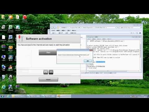 how to install delphi ds150 software version 2013.3