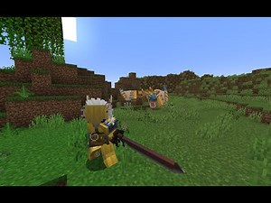 Tigrex Hunt. (Minecraft: Epic Fight Mod / Monster Hunter: Heaven and Hell + Monster Hunter Datapack)