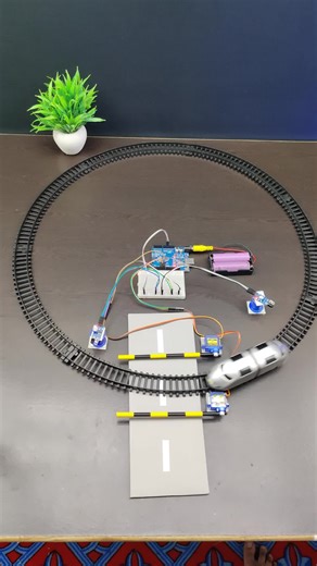 Railway Crossing using Arduino uno