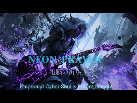 【Playlist】 CYBERPUNK × J-ROCK × EMOTIONAL CYBER SOUL ｜ No.33 電脳の祈り / NEON PRAYER ｜ 祈り×残響×再生
