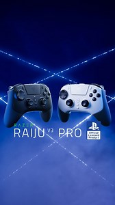 RΛZΞR on Instagram: "The Razer Raiju V3 Pro is here to ace every play on PlayStation 5, now available worldwide. Experience personalized precision at your fingertips with 4 removable back buttons, symmetrical TMR thumbsticks for pinpoint control, and mecha-tactile PBT buttons for near-instant actuation. Head to the link in bio to level up."