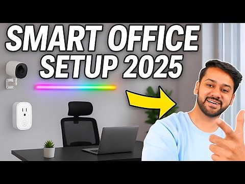 Smart Office Setup 2025 🚀 How I Made My Office Fully Automatic!