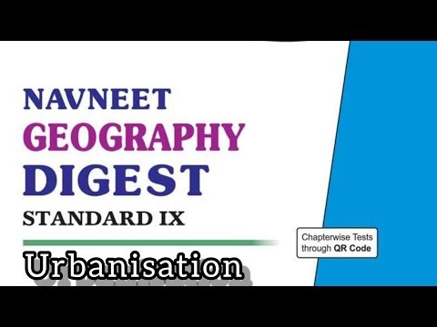 Class 9th Geography Chapter No.10 Urbanisation