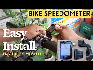 BIKE SPEEDOMETER | HOW TO INSTALL | Paano? #bikecomputer #doityourself #cateye