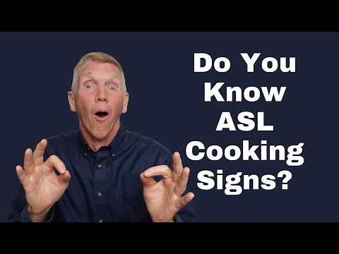 How To Sign In The Kitchen - 40+ ASL Signs for Bake, Cook, Butter and More