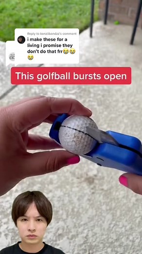 Cutting Open a Golf Ball to Reveal What's Inside