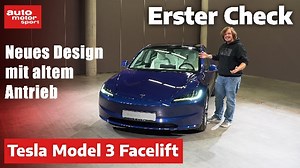 Erste Fahrt im Tesla Model 3-Facelift