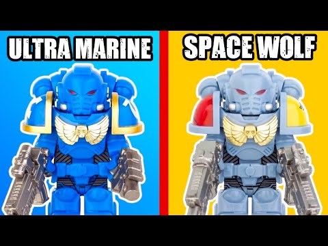 I Built a Warhammer 40k Space Marine Army in LEGO