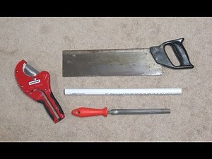 How to Cut PVC Pipe