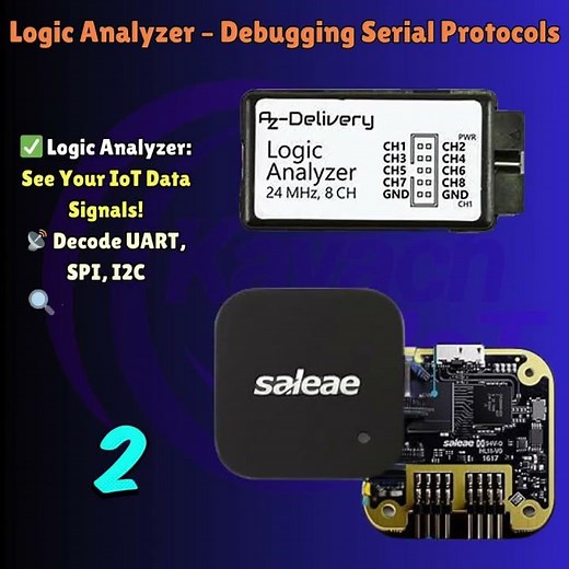 2. Logic Analyzer – Debugging Serial Protocols