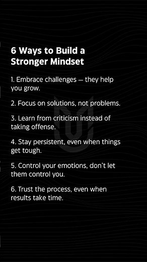 6 Ways to Build a Stronger Mindset | Develop Unshakable Mental Strength