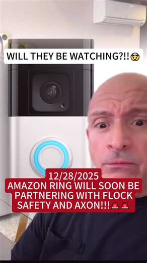 Ring Cameras Could Turn Into Police Surveillance—Facial Recognition & License Plate Reading on the Way? 🤯🚨 #ringdoorbell #privacy #surveillance #facialrecognition #policesurveillance #smarthome #fyp #tiktok #viral #doorbellcamera #bigbrother #security #foryou #trending