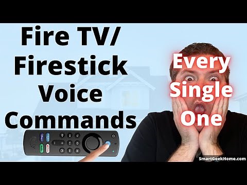 Every Fire TV Alexa Voice Command [40+, With Examples]