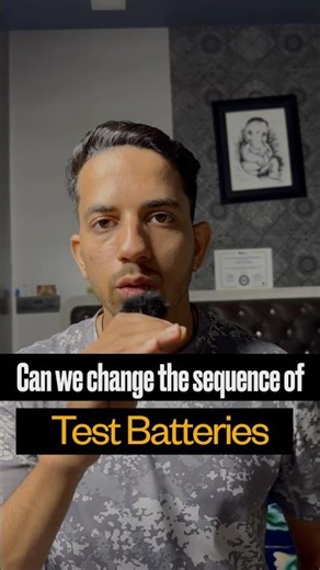 Can we change the sequence of test Batteries ? #cscsexam #athletetraining