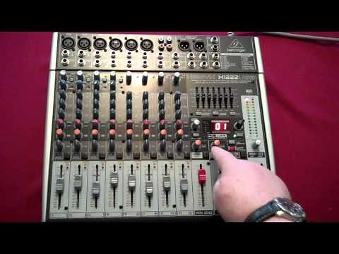 Behringer Xenyx X1222USB Mixer