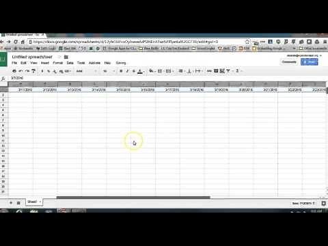 Using Autofill in Google Sheets