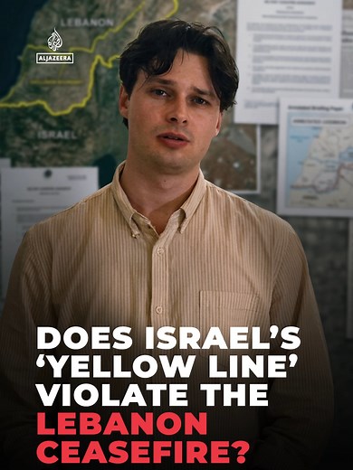 Israel has carved out a military zone inside southern Lebanon, raising fears it is entrenching its occupation under the cover of the ceasefire with Hezbollah, replicating the “Yellow Line” model imposed by Israel on Gaza. . Al Jazeera’s Caolan Magee reporting from Beirut explains.