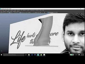 maya human nose modelling