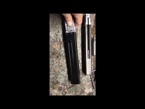 Umarex MP40 loading magazine easily.