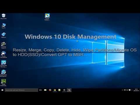 Free Windows 10 Disk Management Helps Fully Manage Partitions