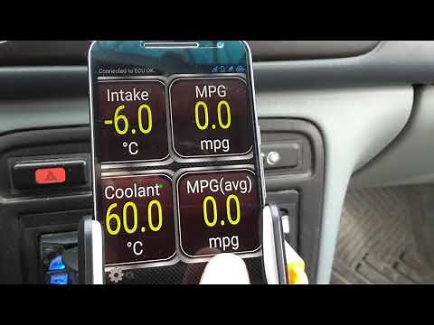 Using the Torque Lite app on Android with an ODB2 bluetooth