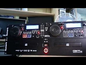 Numark CDN77USB demo