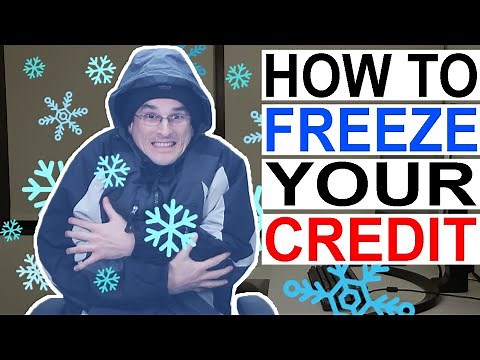 How To FREEZE Your Credit Reports (Equifax, TransUnion, and Experian)