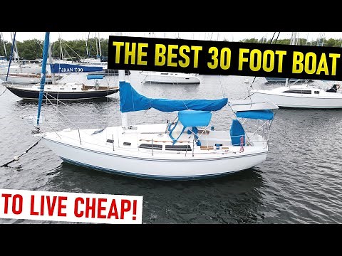 Best 30ft Sailboat to Buy? Catalina 30 Walkthrough & Review - Ep 349 - Lady K Sailing