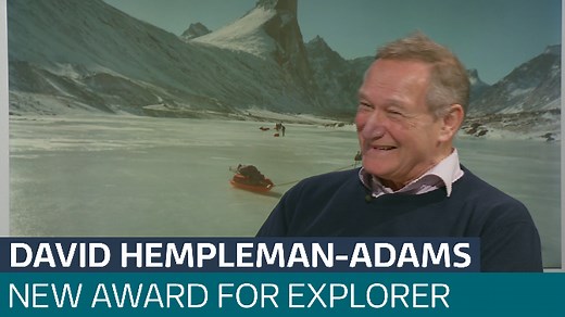 Wiltshire explorer David Hempleman-Adams receives centuries-old accolade - Latest From ITV News