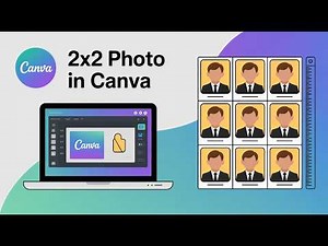 How To Create a 2X2 Picture In Canva | Under 60 Seconds