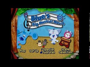Blue's Big Musical Movie - DVD Menu Walkthrough