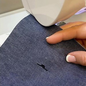 27K views · 99 reactions | Tips for darning holes! Attach the Buttonhole Foot. Select a darning stitch. Place stabilizer and patch fabric underneath the hole to be mended. Sew, then trim the patch fabric close to the stitching. Tip: Choose a thread color to match the fabric as closely as possible for best results. #singersewingmachine #itstartswithastitch #sewingtips #mendingtips #repair #isew | Singer North America | Facebook