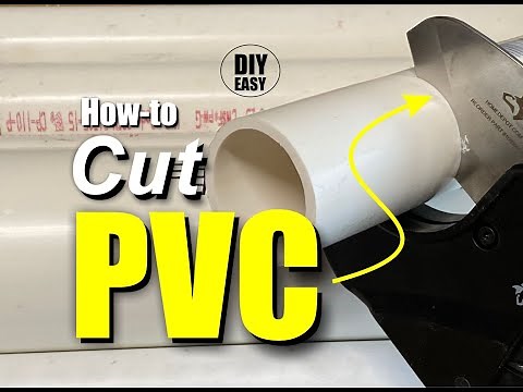How to Easily Cut PVC Pipe by DIYeasycrafts
