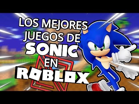 TOP Los mejores juego de Sonic en ROBLOX 🏃
