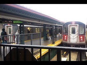 IRT Jerome Avenue Line: R142/A (4) Train Ends & Begins @ Woodlawn