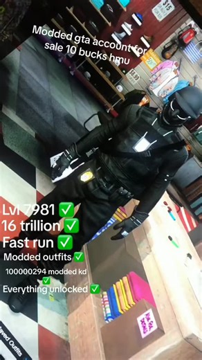 Fisher Chris on Instagram: "GTA modded account for sell DM me asap #gta #ps #gtav #gtaonline #ps5 #ps4 #rockstargames #playstation #gaming #xbox #gamer #gtavonline #gtacommunity #xboxone #gtacars #games #videogames #game #gtafive #rockstar #rockstareditor #pc #gtaoutfits #gtasanandreas #gamers #pcgaming #gtafiveonline #gta5online #gtav"