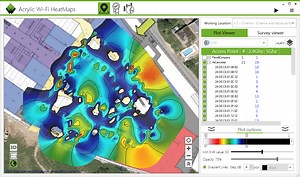 WiFi planning and WiFi site survey with Acrylic Wi-Fi Heatmaps