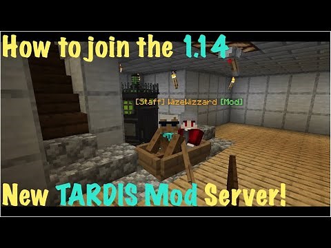 How to join the New TARDIS Mod server!