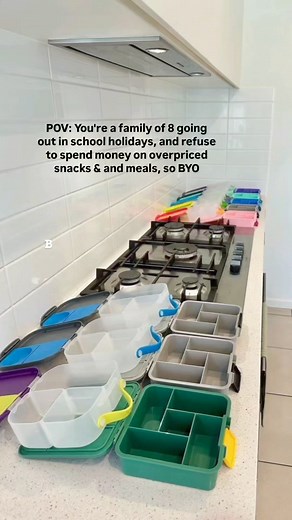 Your fav lunchboxes that get a workout all year round & save you money all year round, even in school hols?! 👏🏆 Who else chooses to BYO & how much money do you save?! 😍💰 P.S. Notice there's no cling wrap, no packaging, no ziplock bags, no mini containers required? 🔥 One of the best bits about our airtight, leakproof lunchboxes! 😍💫 Packed by @lunchboxes_life_love, one of the most organised & amazing meal preppers around 👊💓 | Lunchbox Mini