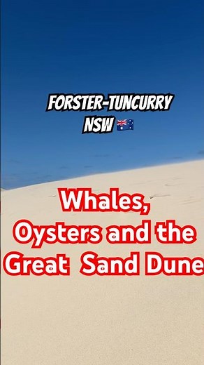 Does Forster have the greatest unique attraction on its beach out of all NSW coastal towns?