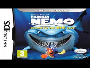 Disney Pixar Finding Nemo: Escape to the Big Blue Gameplay Nintendo DS