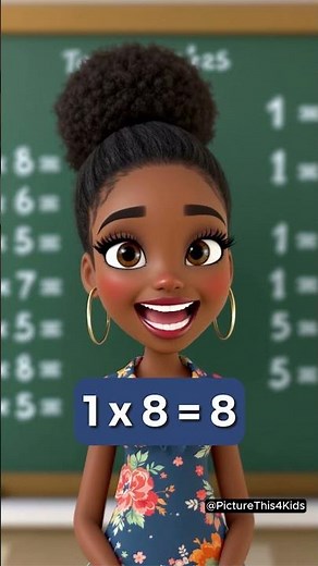 1x Times Table Song - Easy & Fun Way To Learn Multiplication Tables! #timestables #kidsfunlearning