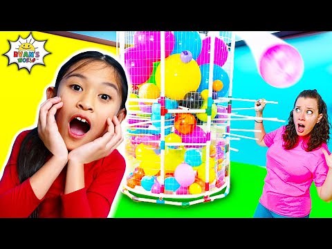 We Play GIANT Kerplunk Challenge!
